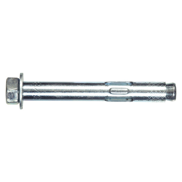 Hillman Sleeve Anchor, 5/16 in Dia, 1-1/2 in L, 1240 lb Concrete, 190 lb Brick, Steel, Zinc 370825